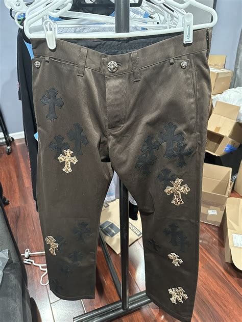 replica chrome hearts denim|chrome hearts cheetah pants.